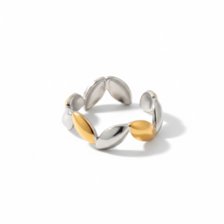 Duo-Leaf Ring